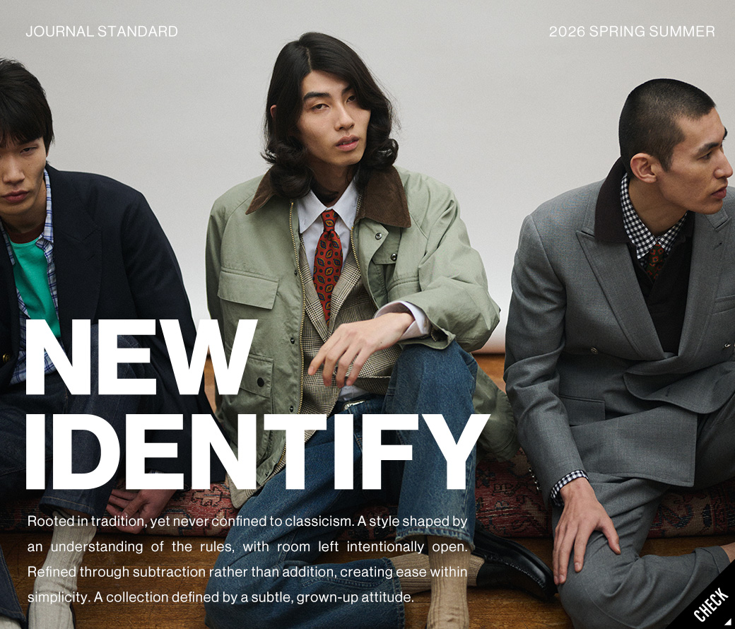 日系選貨品牌JOURNAL STANDARD 發表2026 春夏系列，重新定義都會男女